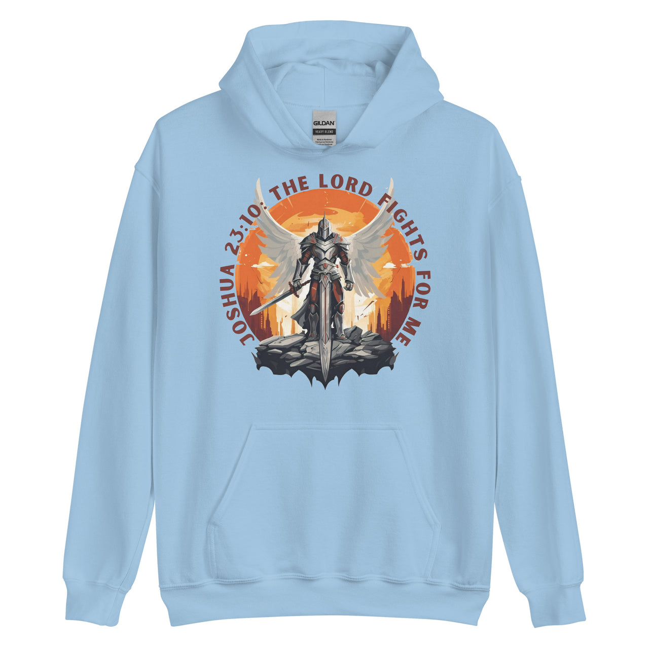 “The Lord Fights for Me” Unisex Hoodie 2