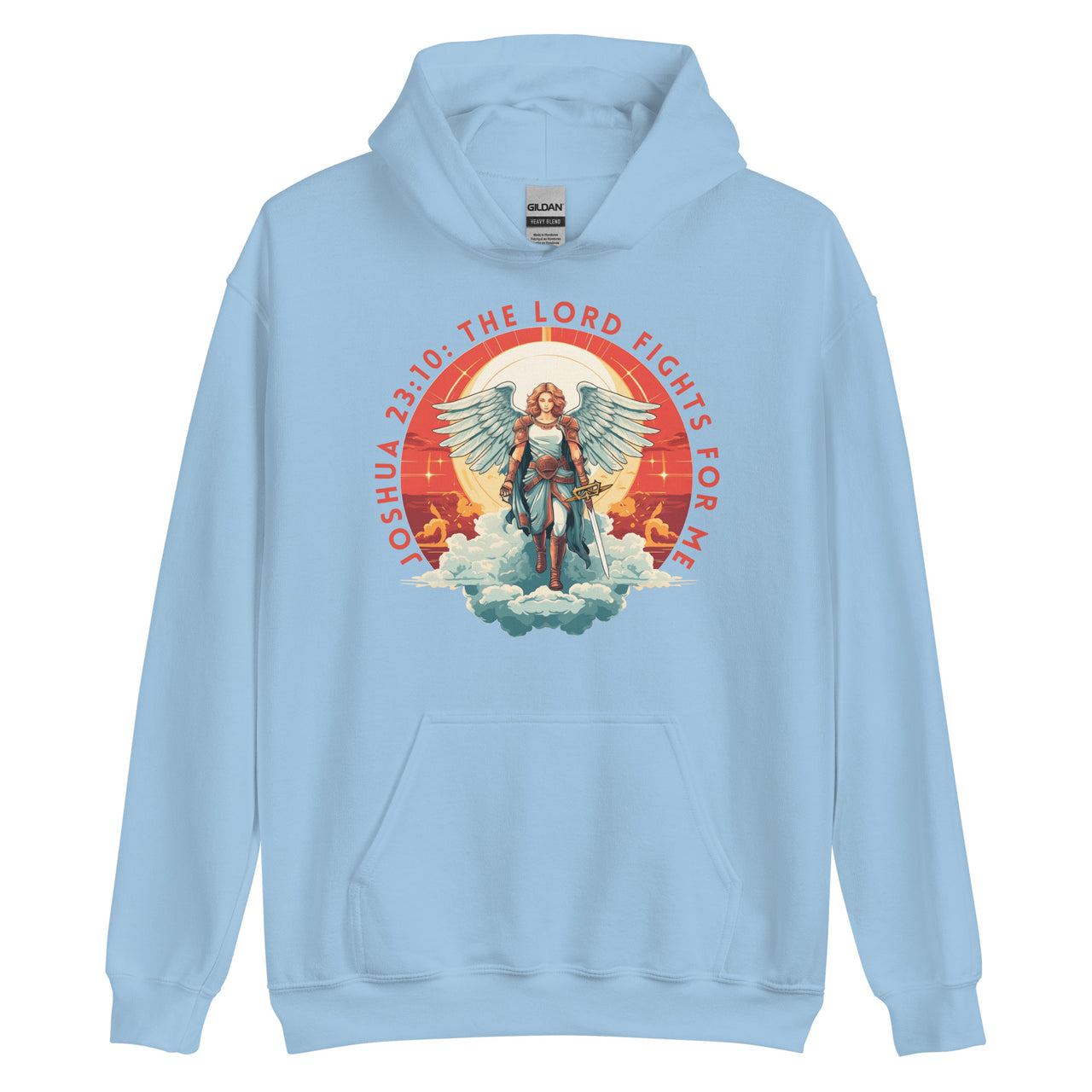 “The Lord Fights for Me” Unisex Hoodie 3