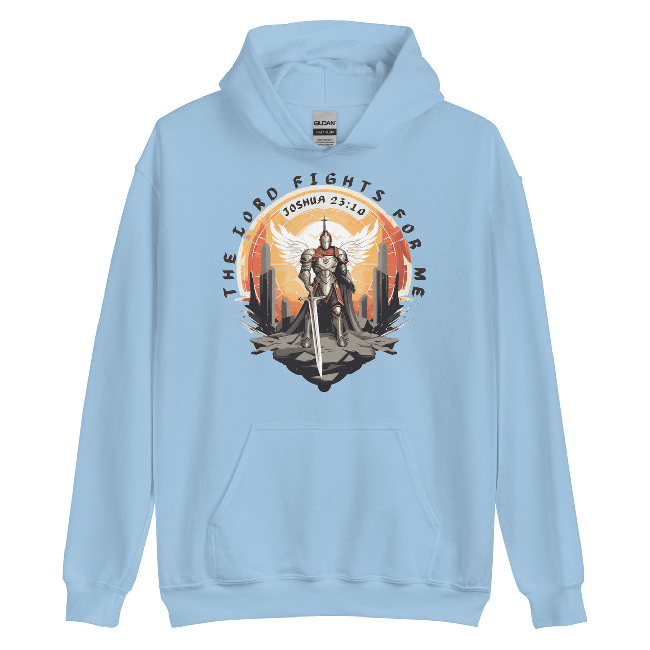 “The Lord Fights for Me” Unisex Hoodie 5