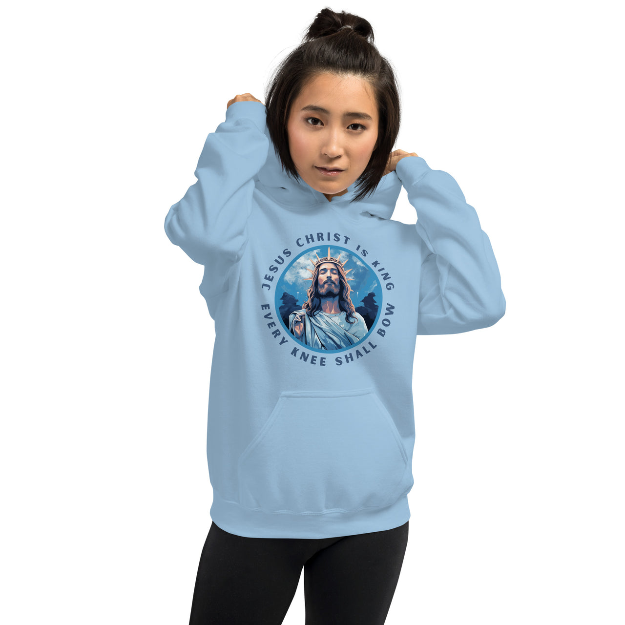 "Every Knee Shall Bow" Unisex Hoodie 1