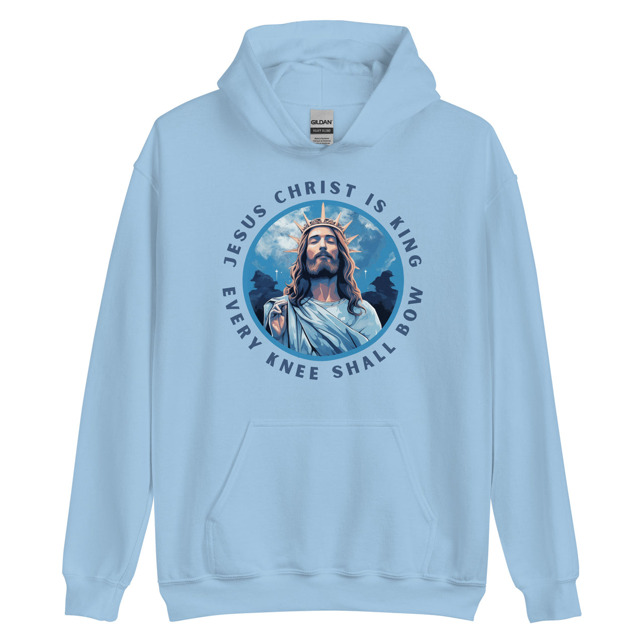 "Every Knee Shall Bow" Unisex Hoodie 1