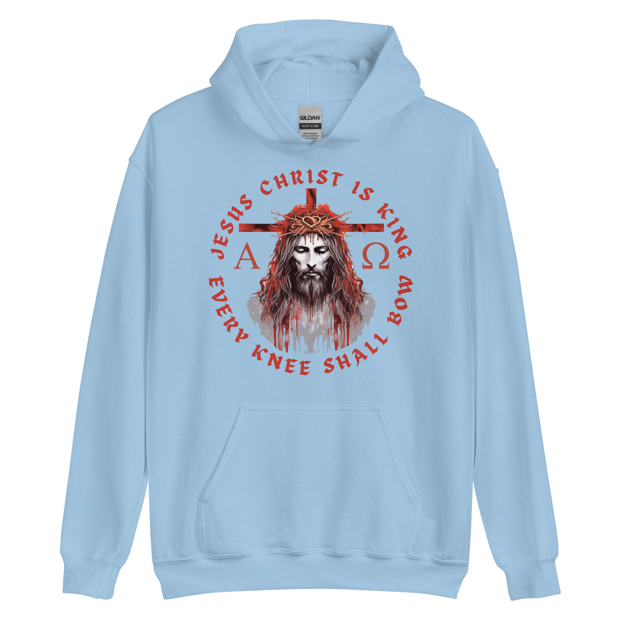 "Every Knee Shall Bow" Unisex Hoodie 5