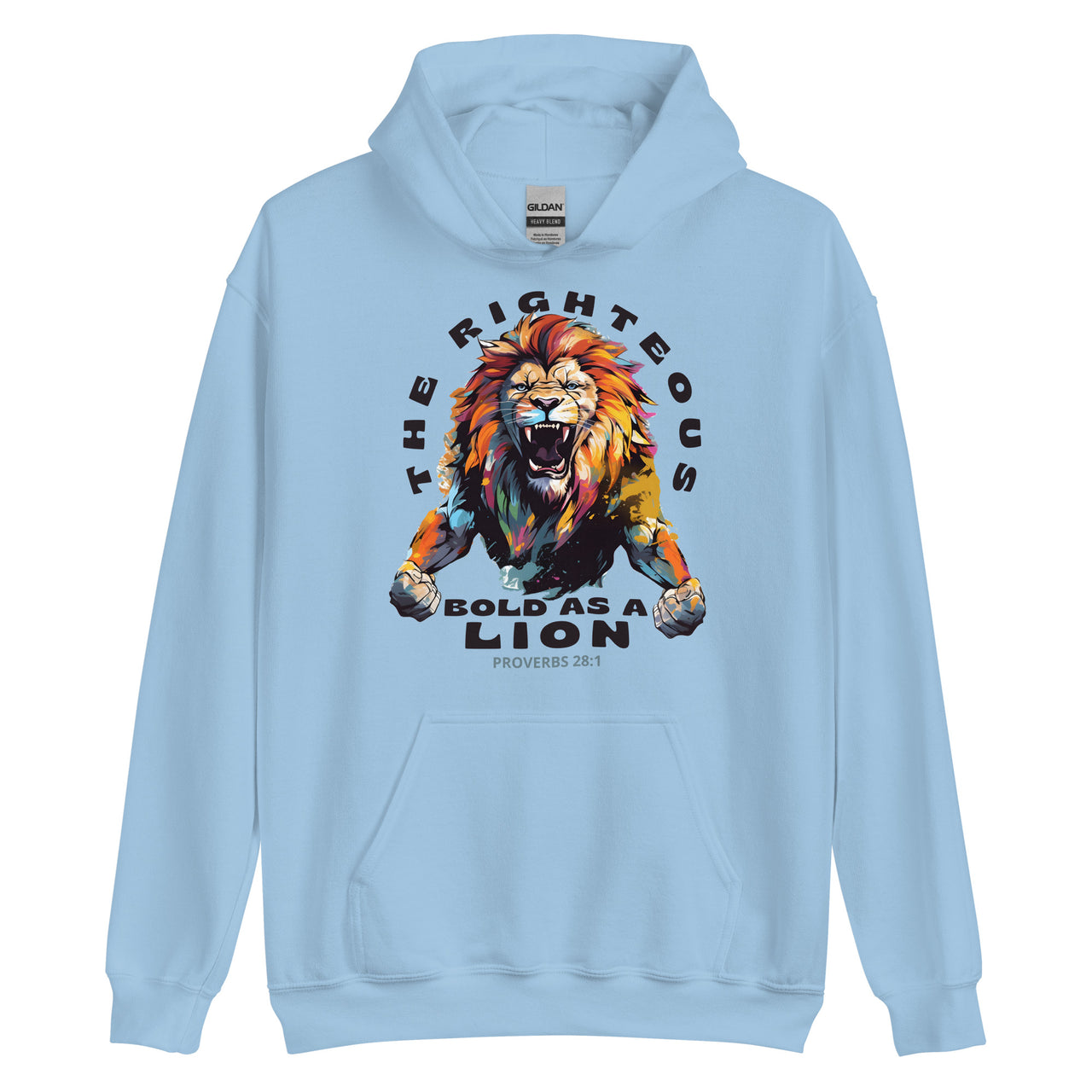 “Bold as a Lion” Unisex Hoodie 5