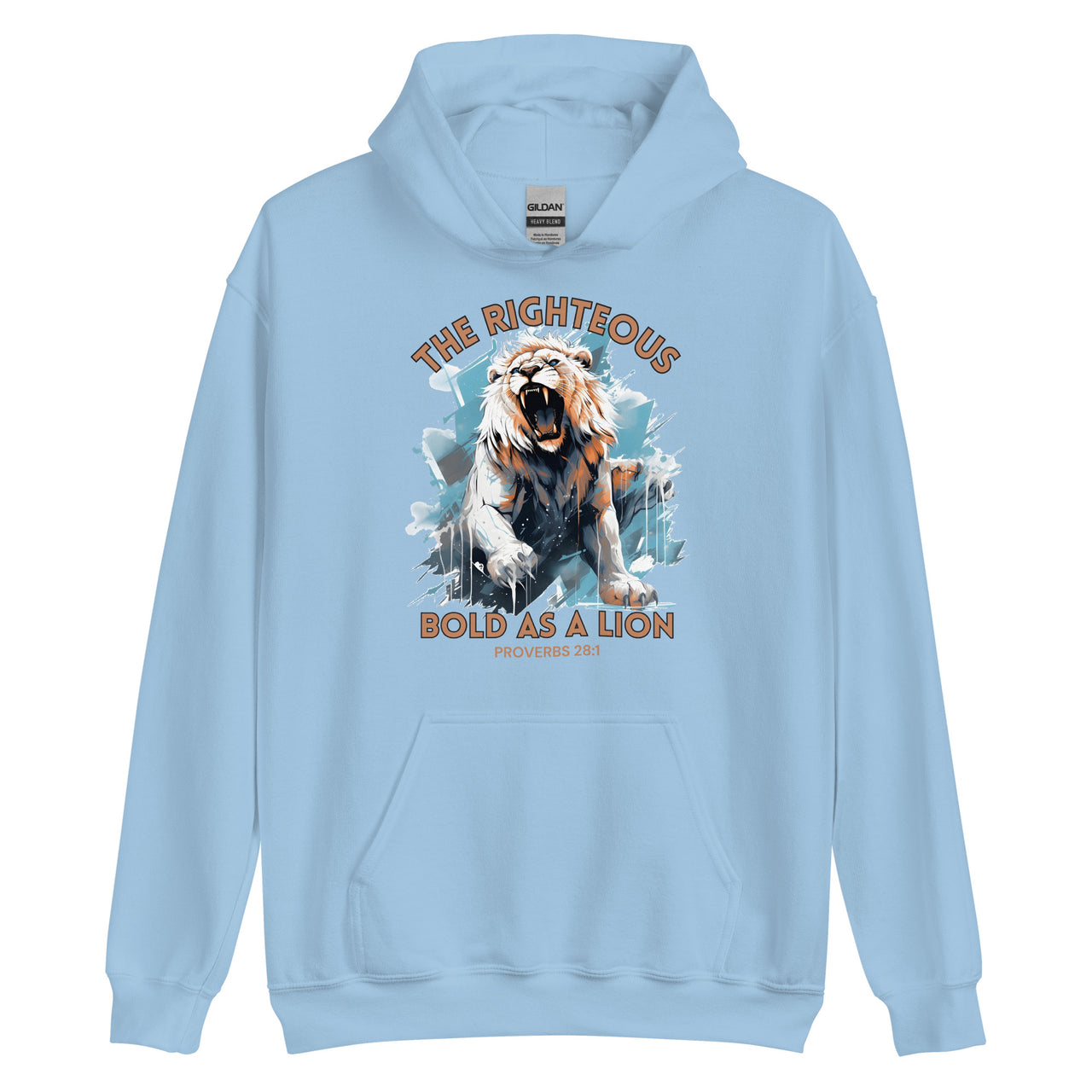 “Bold as a Lion” Unisex Hoodie 4