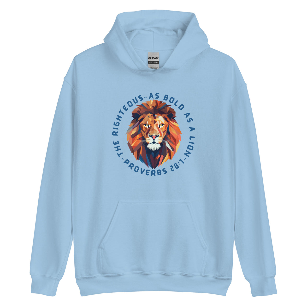 “Bold as a Lion” Unisex Hoodie 3