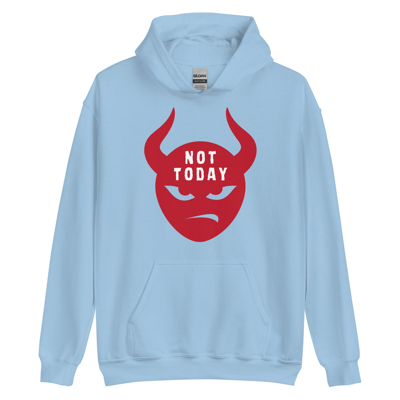 "Not Today Satan" Unisex Hoodie 2