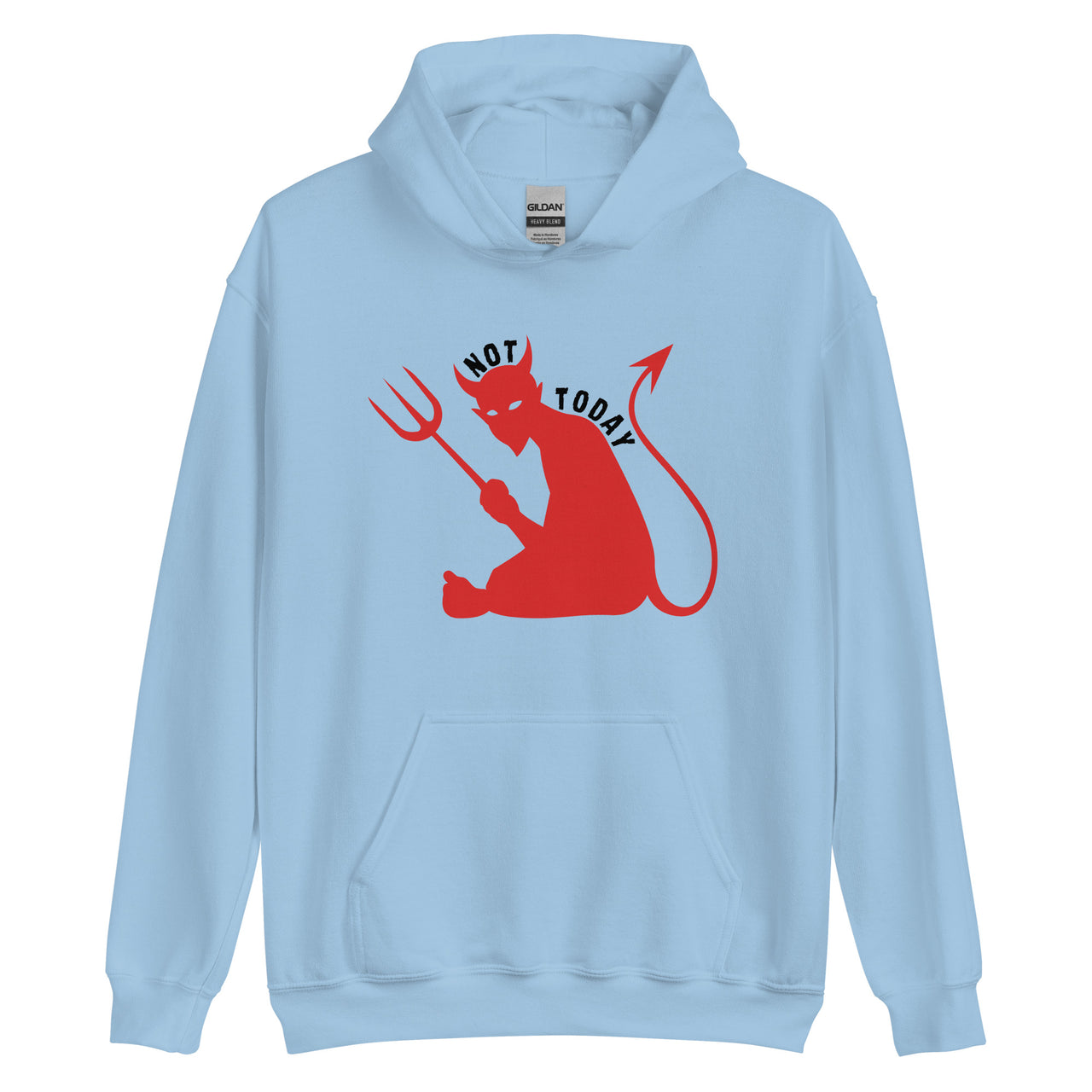 "Not Today Satan" Unisex Hoodie 10
