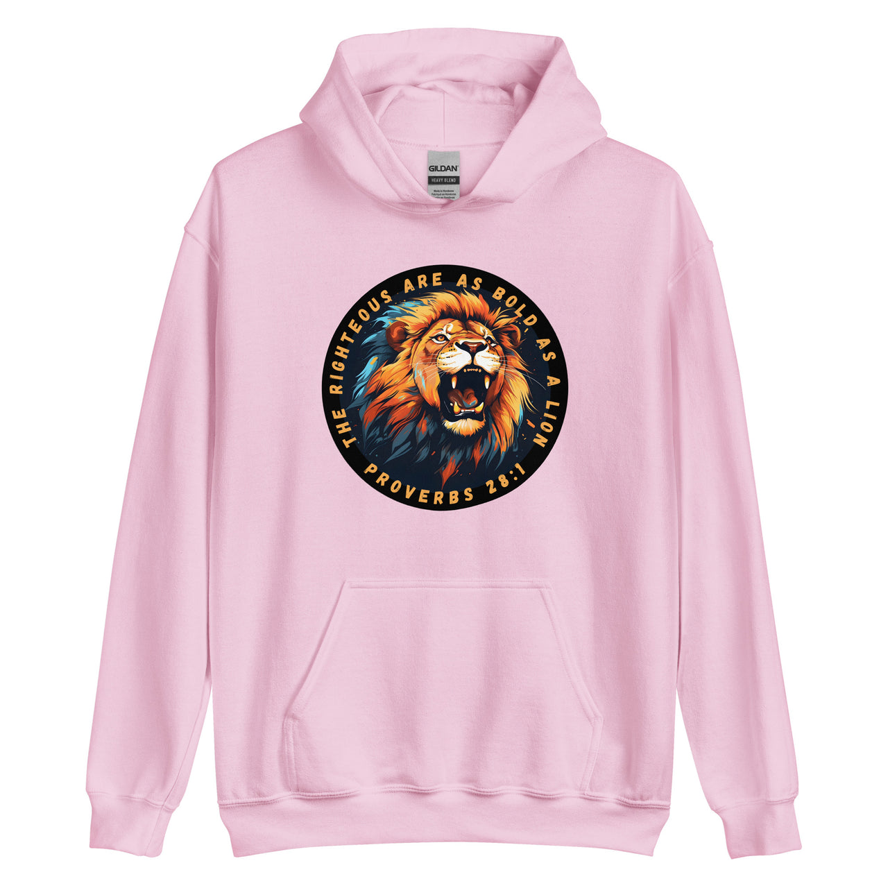 “Bold as a Lion” Unisex Hoodie 1