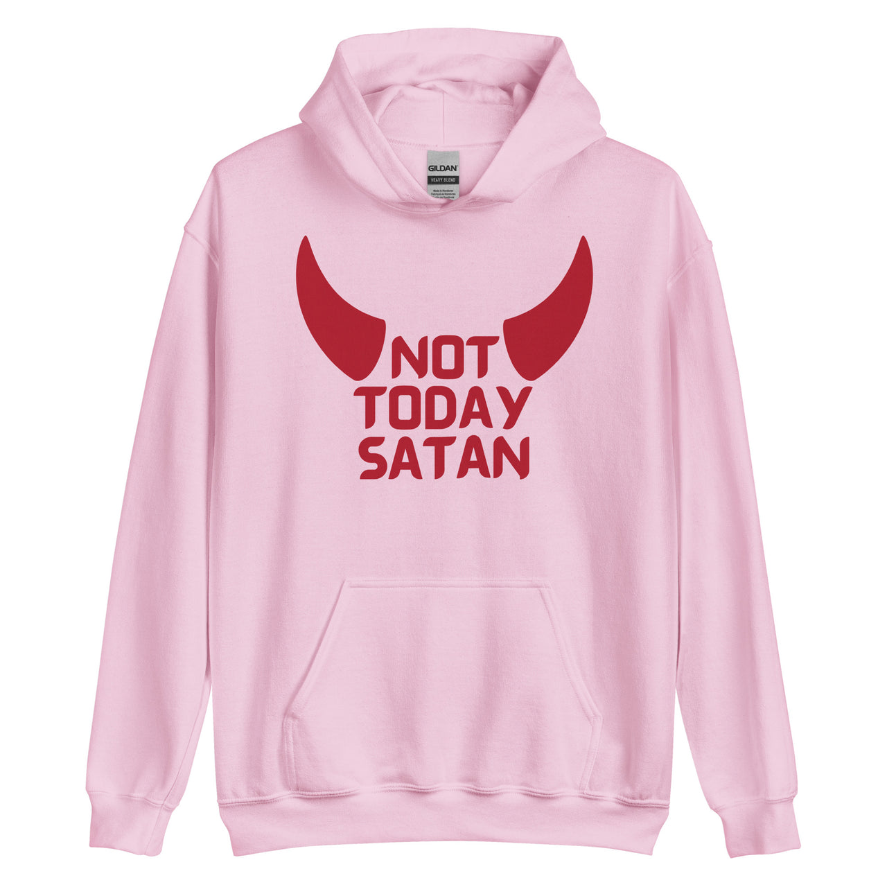 "Not Today Satan" Unisex Hoodie 5