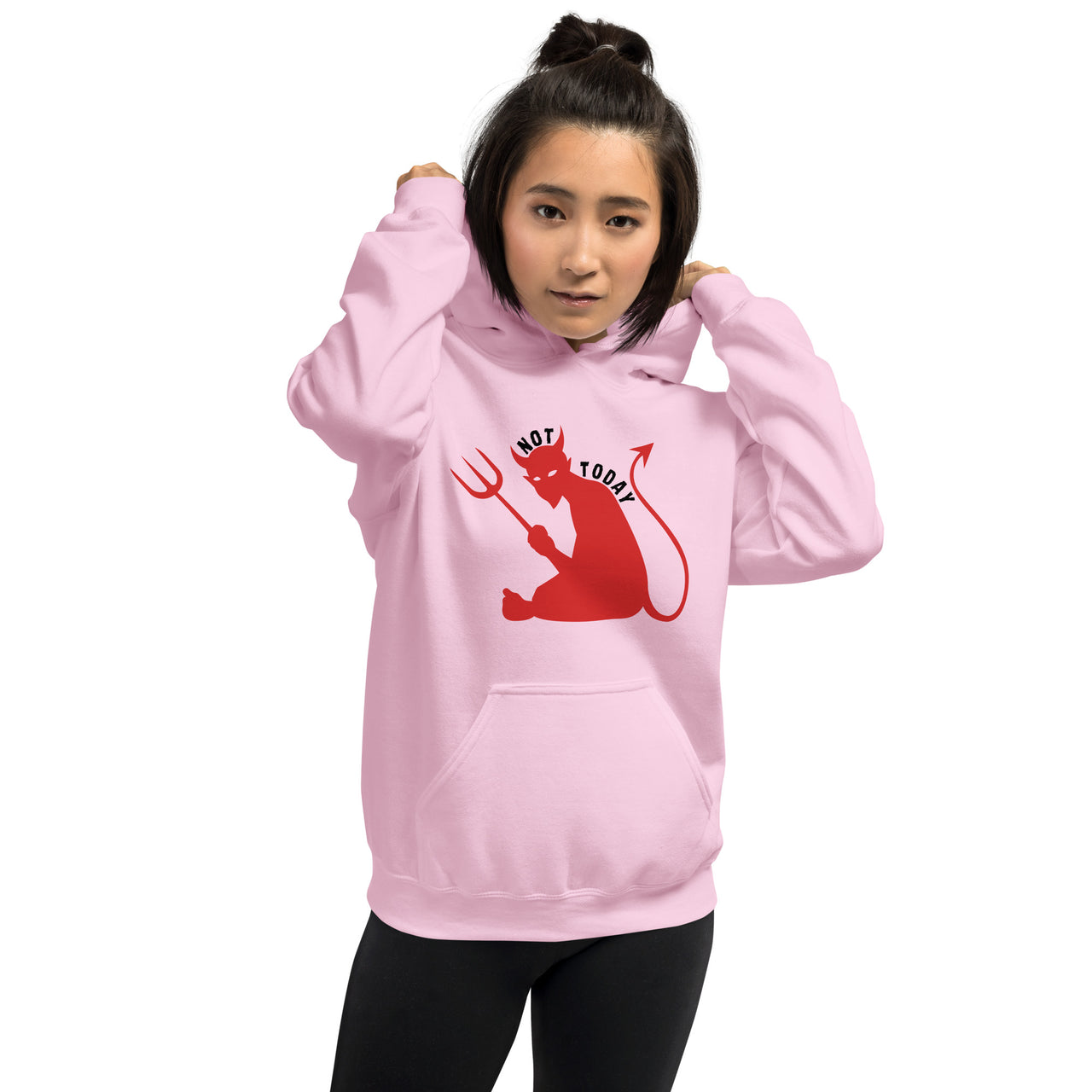 "Not Today Satan" Unisex Hoodie 10