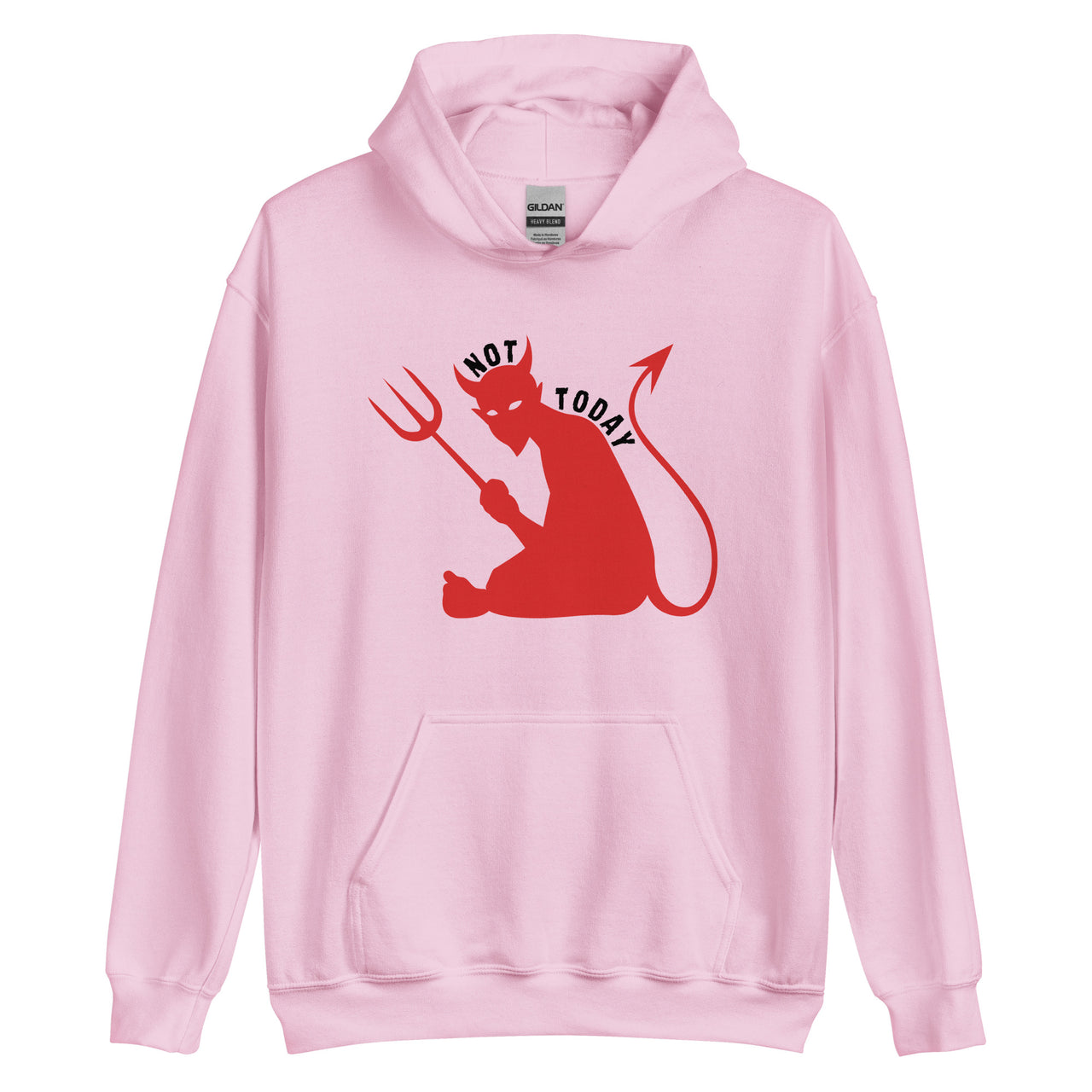 "Not Today Satan" Unisex Hoodie 10