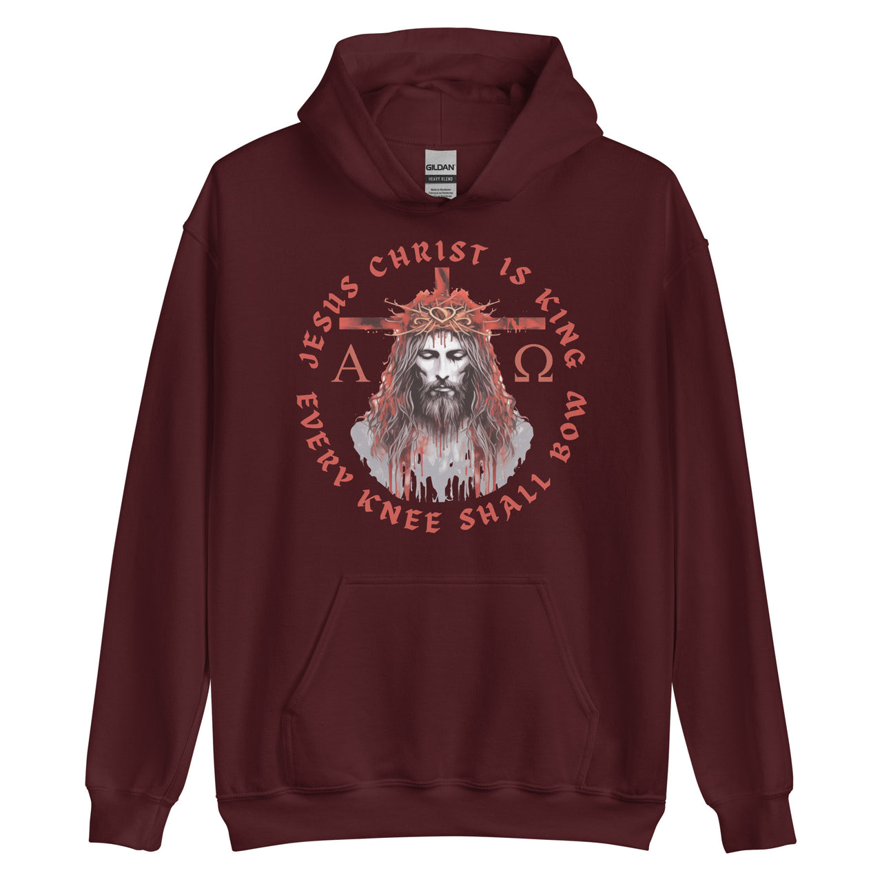 "Every Knee Shall Bow" Unisex Hoodie 5