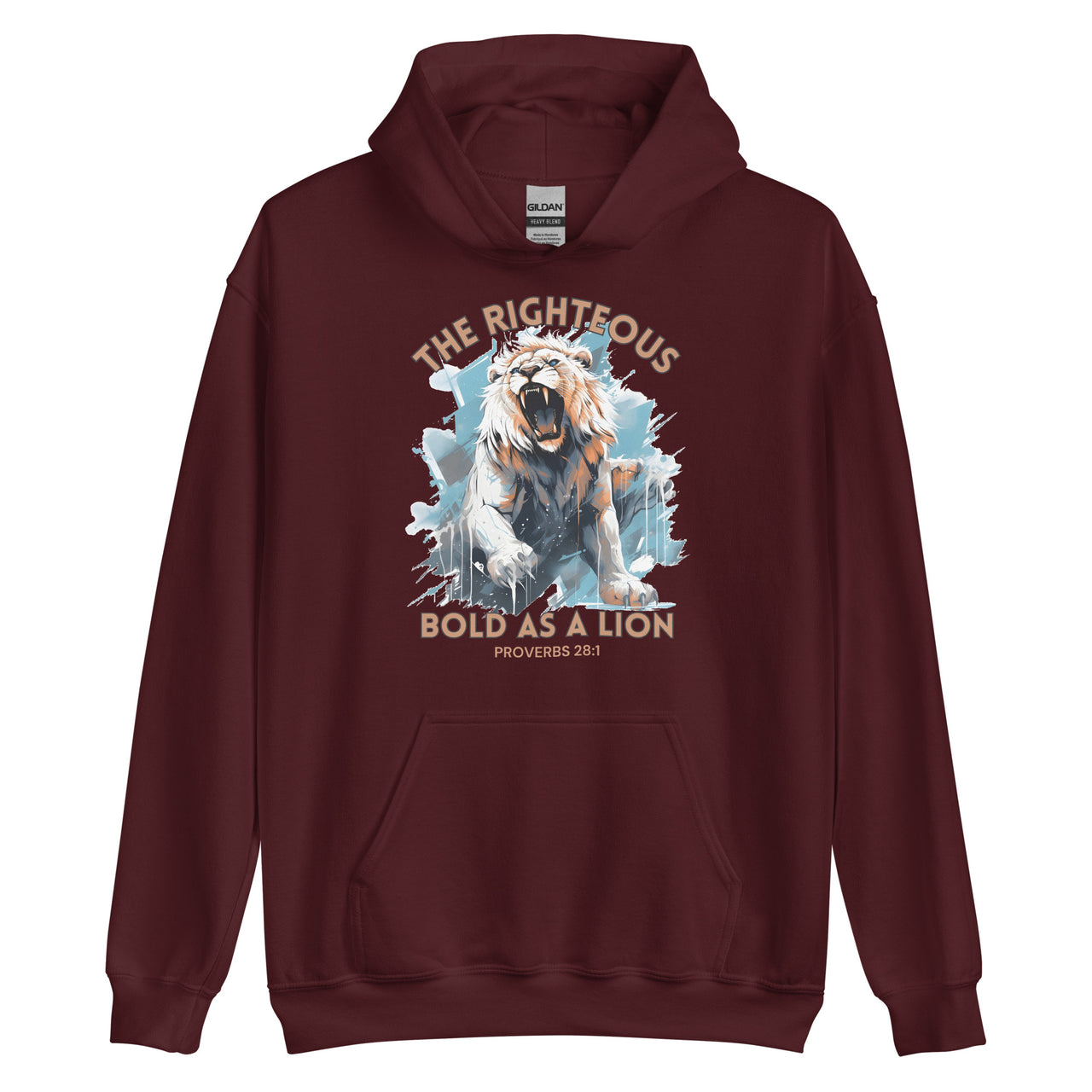 “Bold as a Lion” Unisex Hoodie 4
