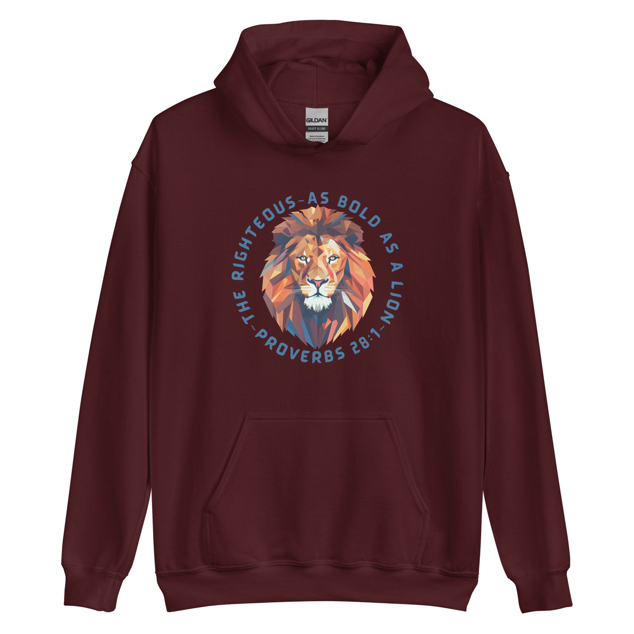“Bold as a Lion” Unisex Hoodie 3