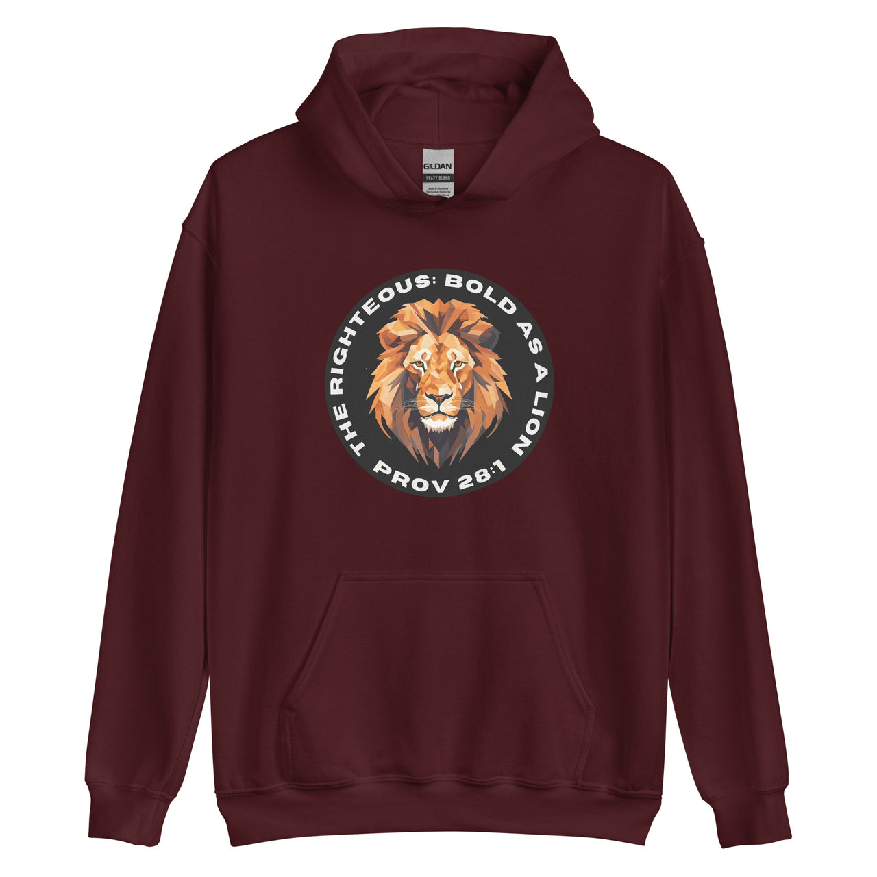 “Bold as a Lion” Unisex Hoodie 2