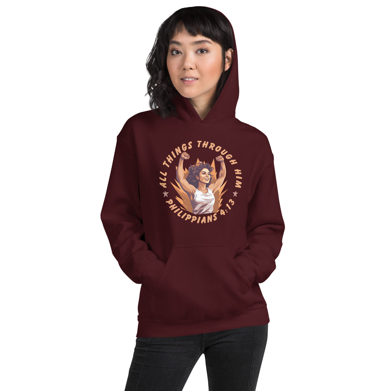 “I Can Do All Things" Unisex Hoodie Hoodie 12