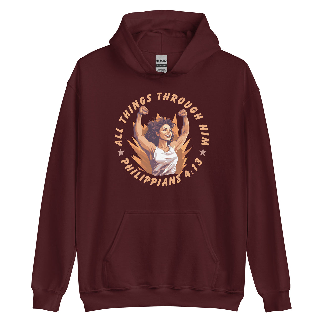 “I Can Do All Things" Unisex Hoodie Hoodie 12