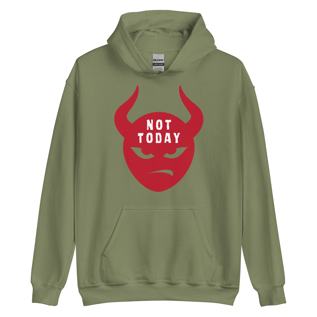 "Not Today Satan" Unisex Hoodie 2