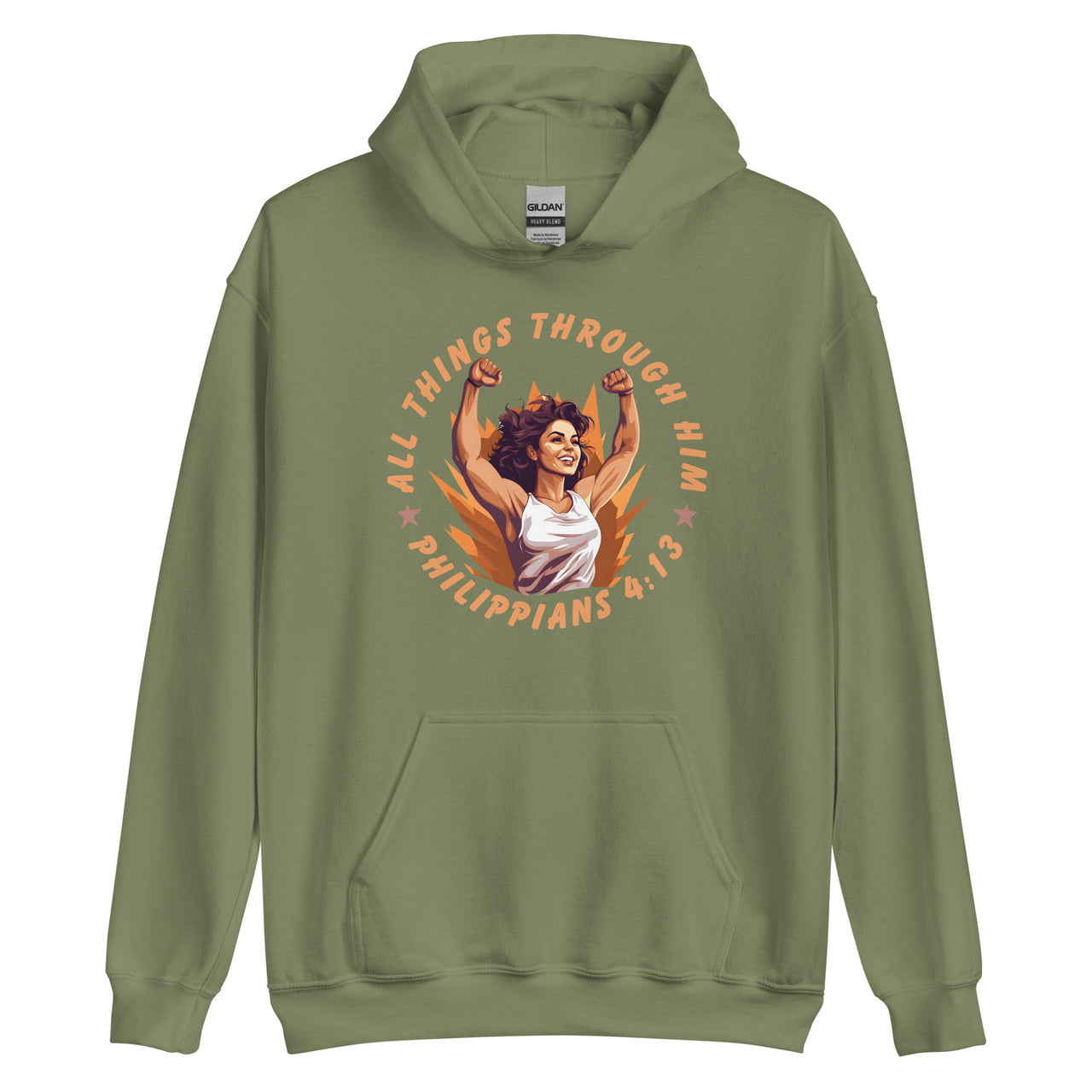 “I Can Do All Things" Unisex Hoodie Hoodie 12