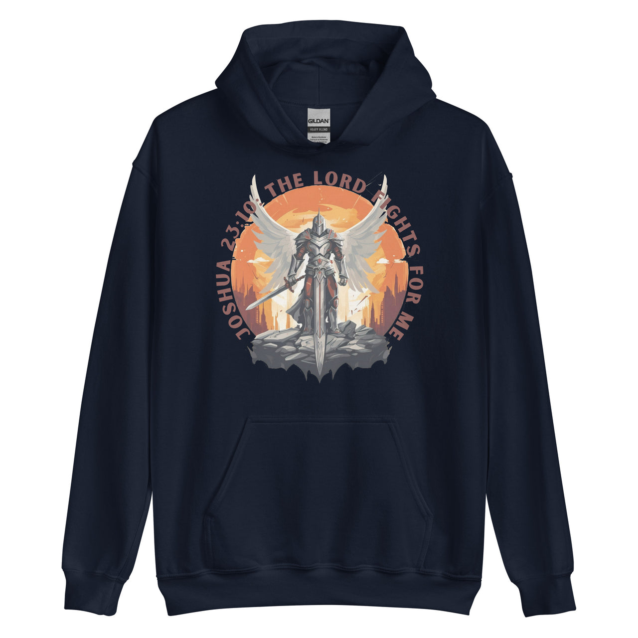 “The Lord Fights for Me” Unisex Hoodie 2