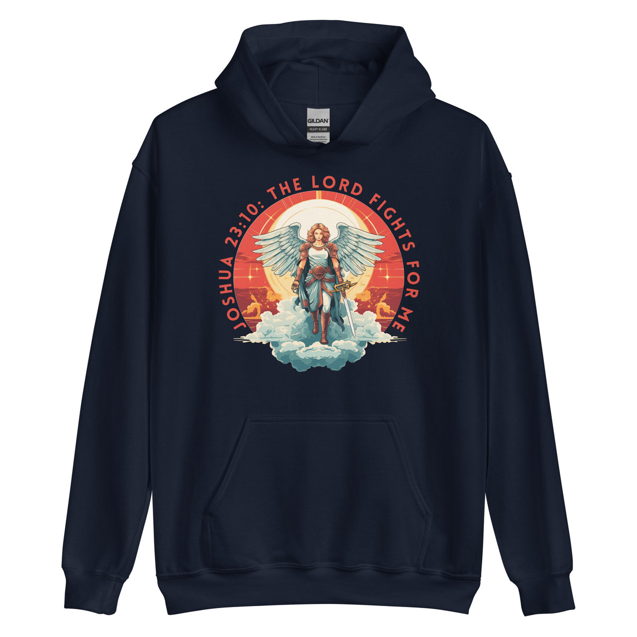 “The Lord Fights for Me” Unisex Hoodie 3