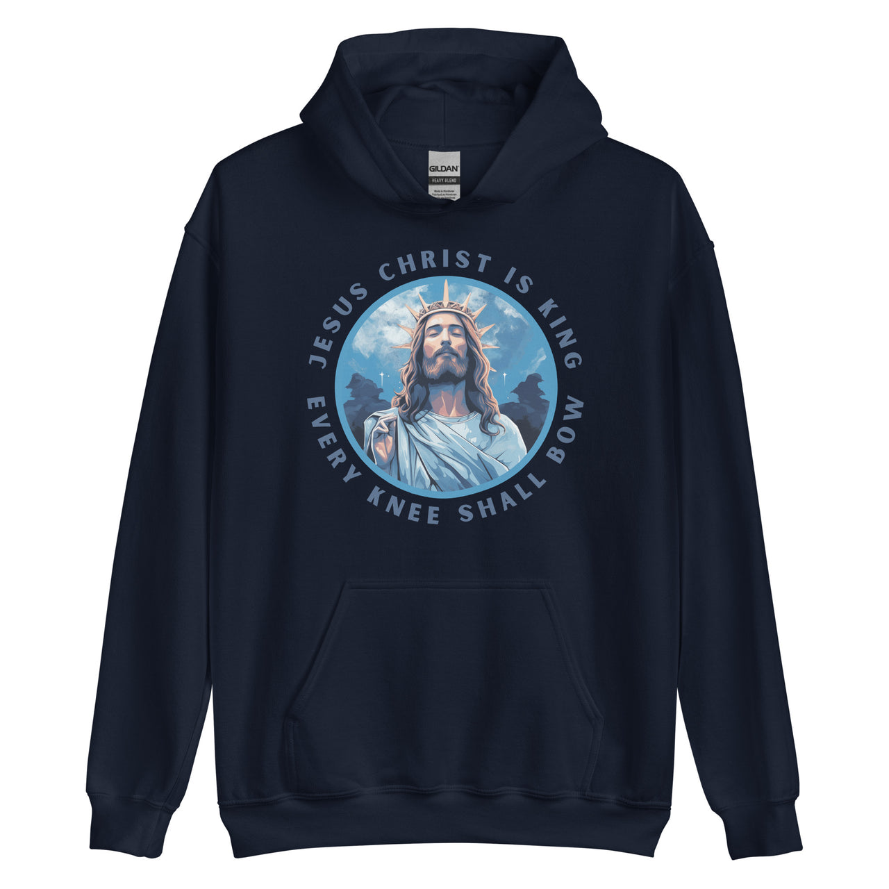 "Every Knee Shall Bow" Unisex Hoodie 1