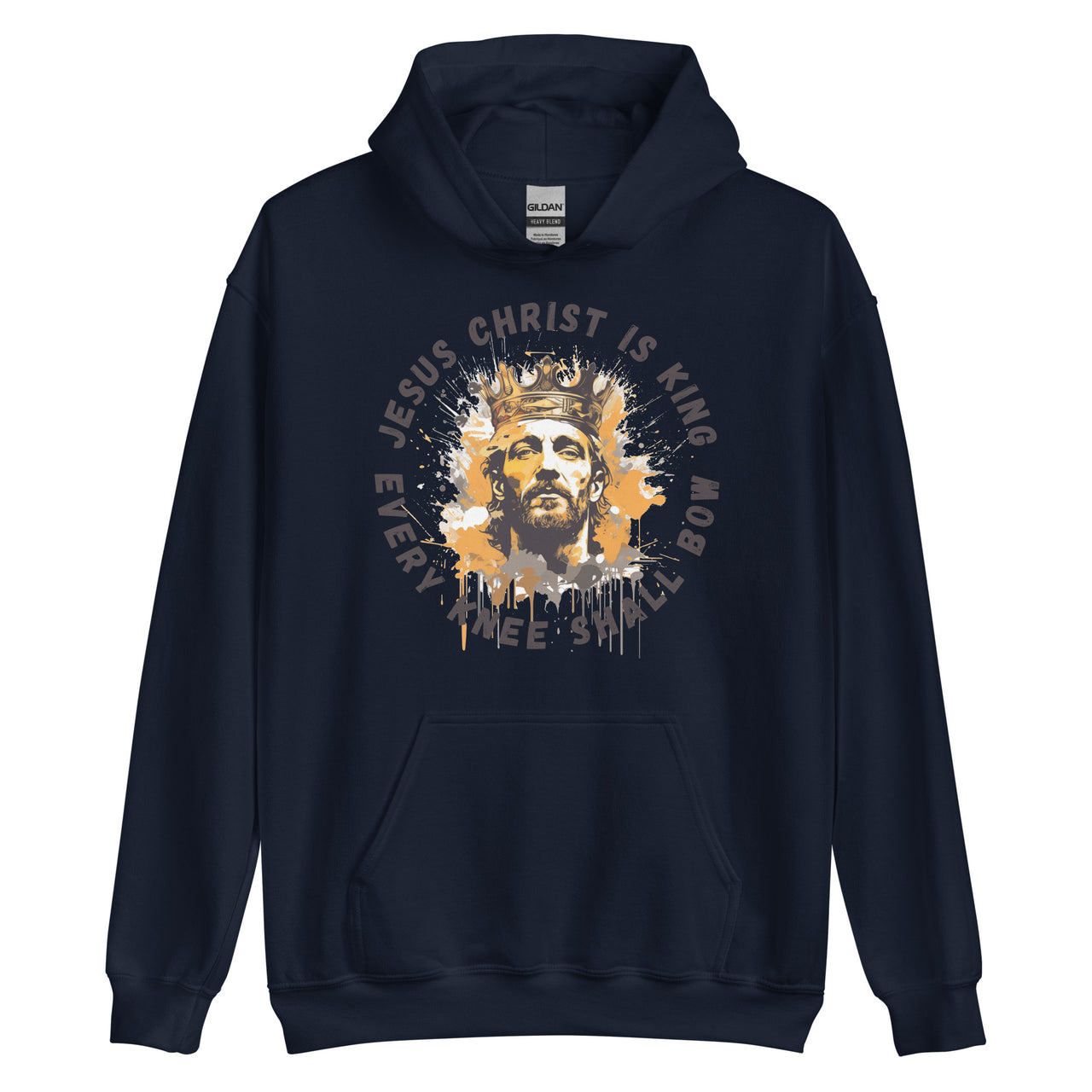 "Every Knee Shall Bow" Unisex Hoodie 4