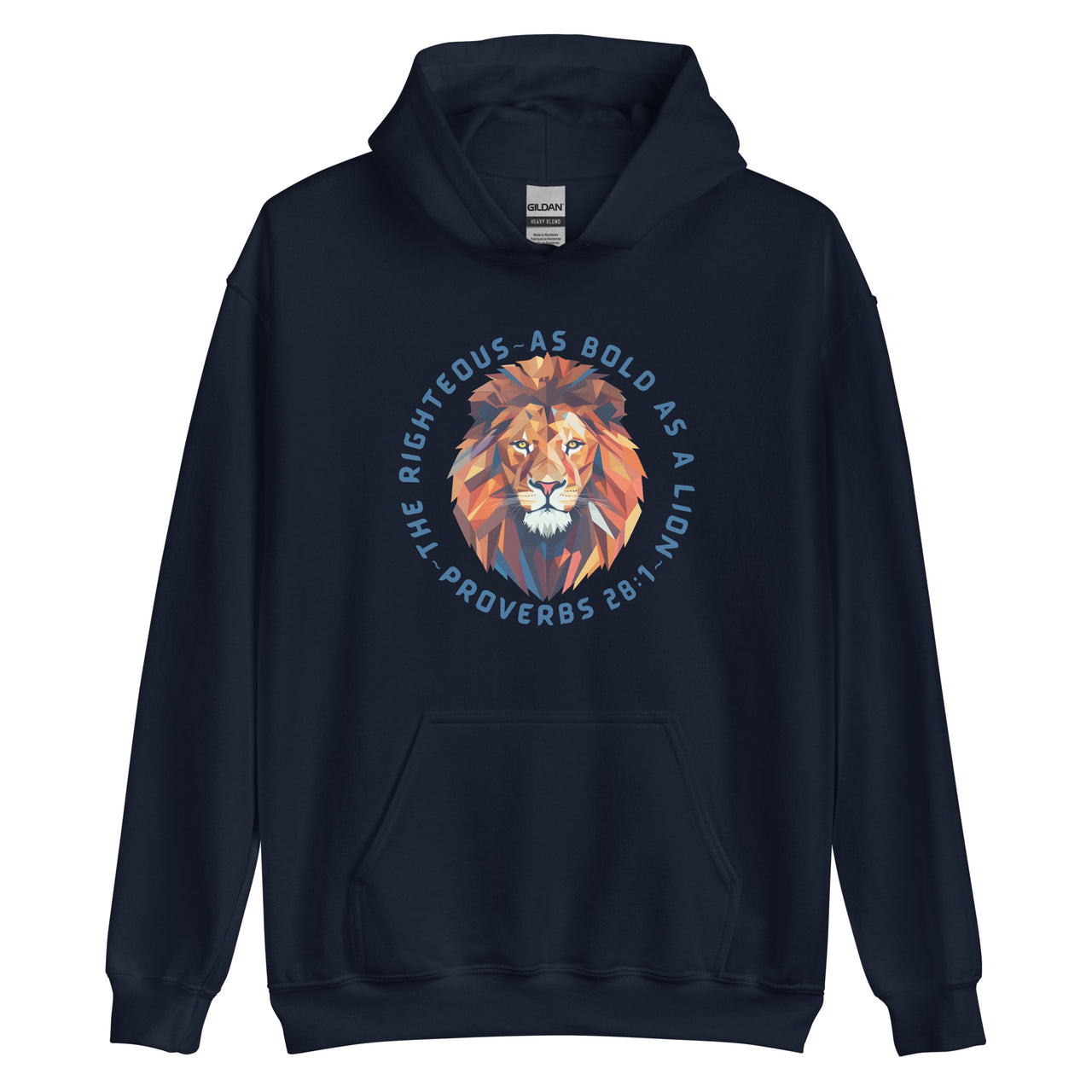 “Bold as a Lion” Unisex Hoodie 3