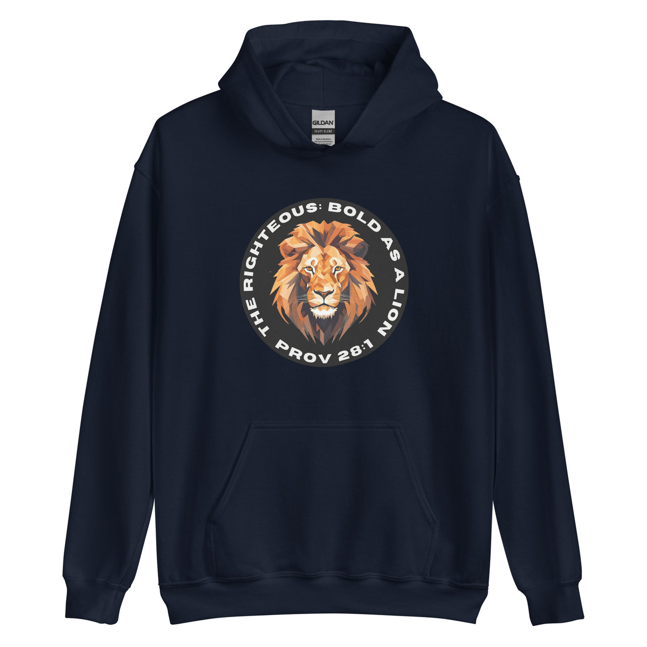 “Bold as a Lion” Unisex Hoodie 2