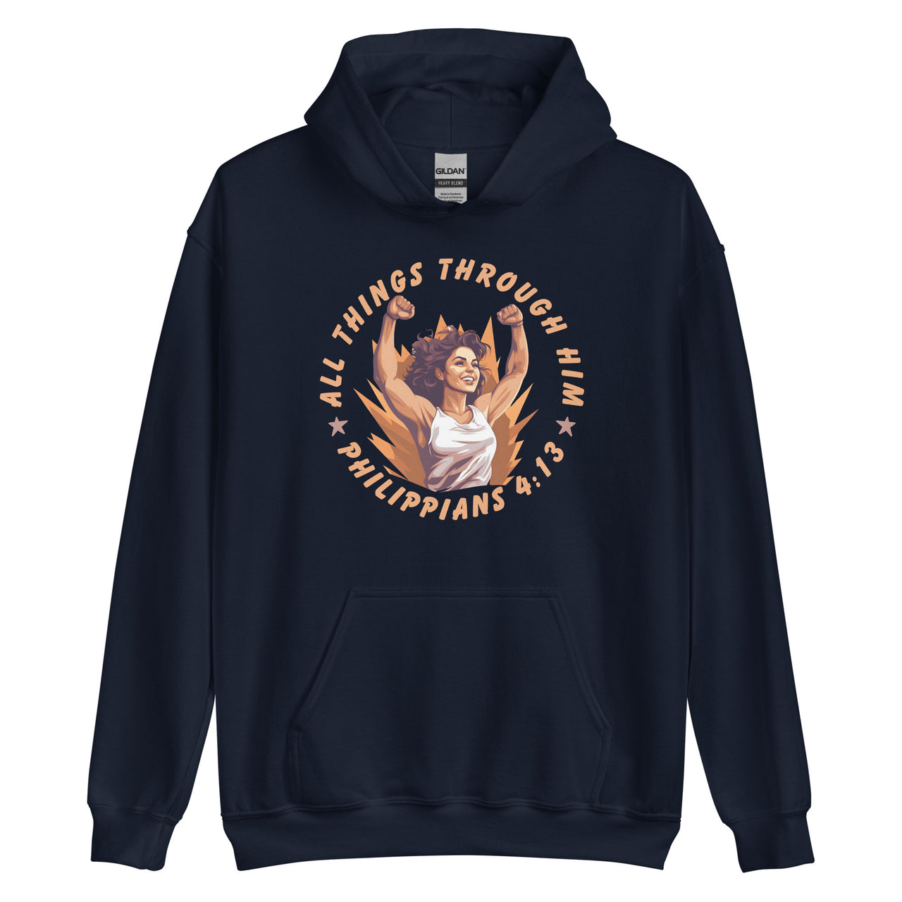 “I Can Do All Things" Unisex Hoodie Hoodie 12