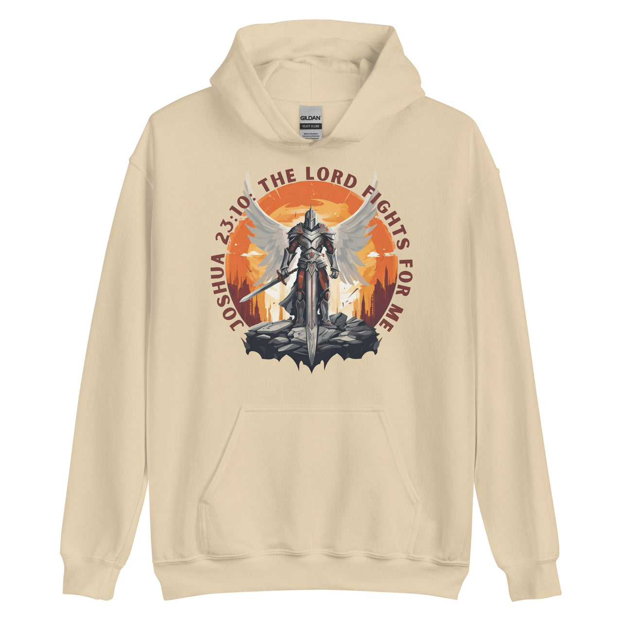 “The Lord Fights for Me” Unisex Hoodie 2