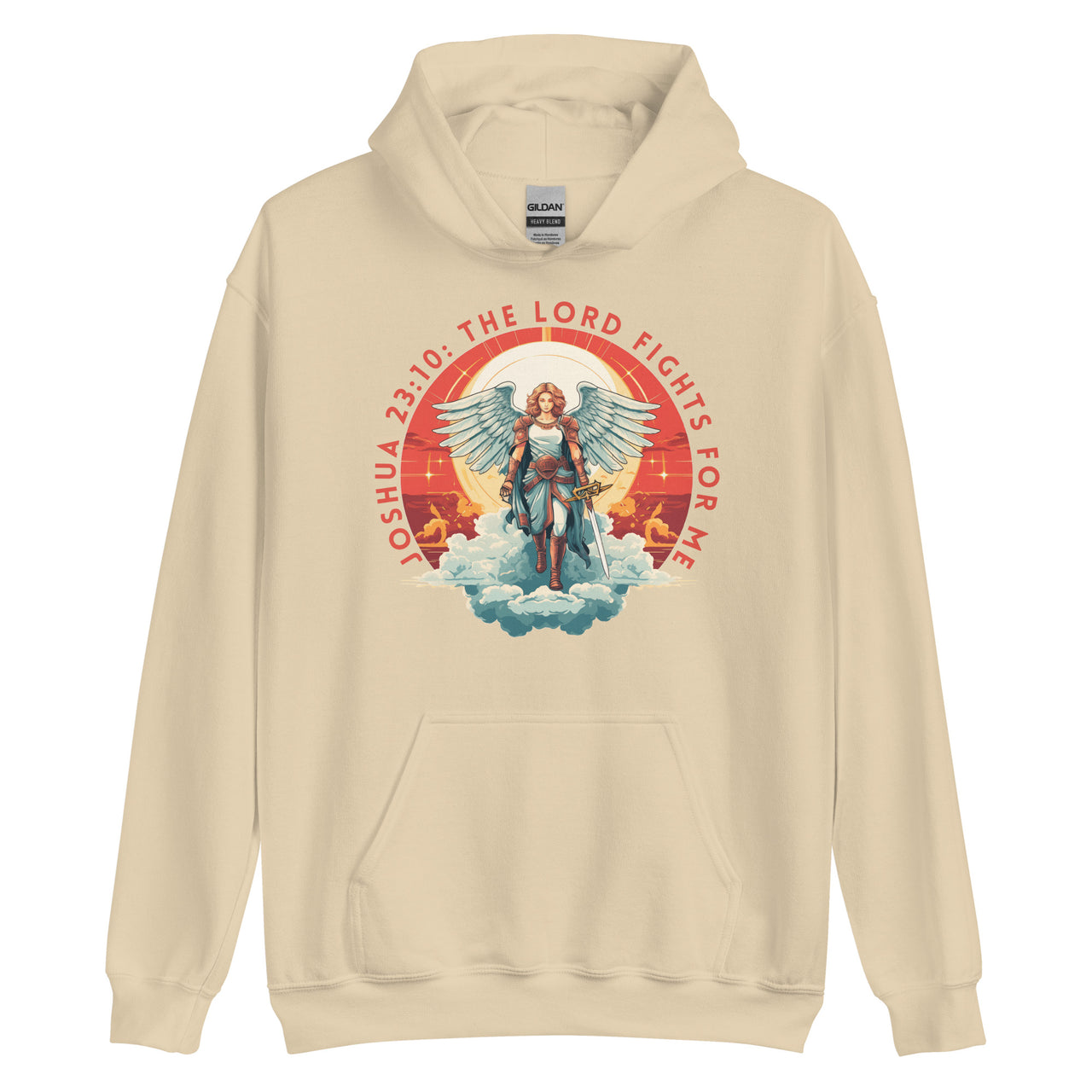 “The Lord Fights for Me” Unisex Hoodie 3