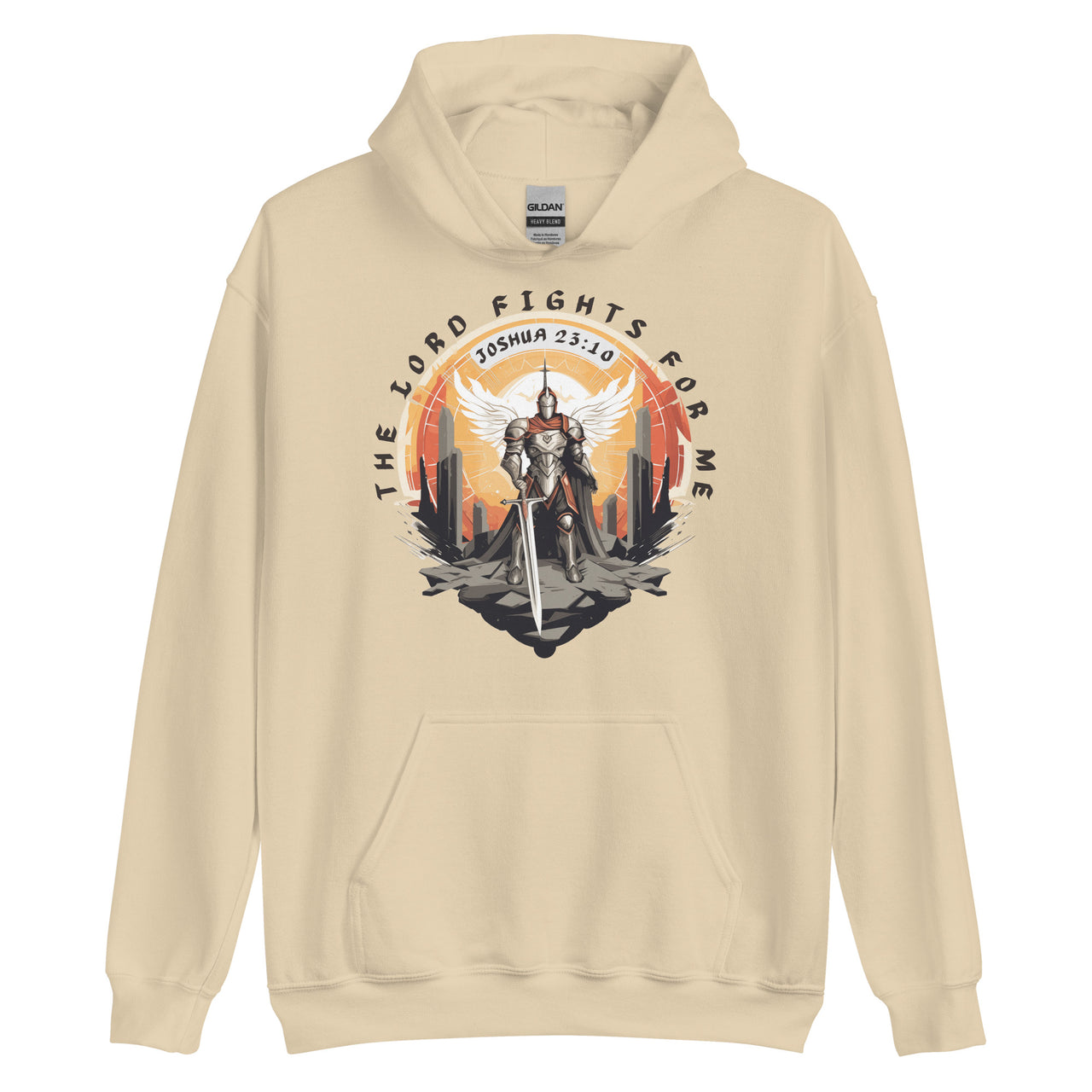 “The Lord Fights for Me” Unisex Hoodie 5