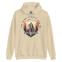Thumbnail for “The Lord Fights for Me” Unisex Hoodie 5