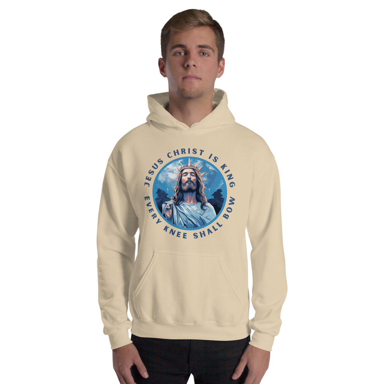 "Every Knee Shall Bow" Unisex Hoodie 1