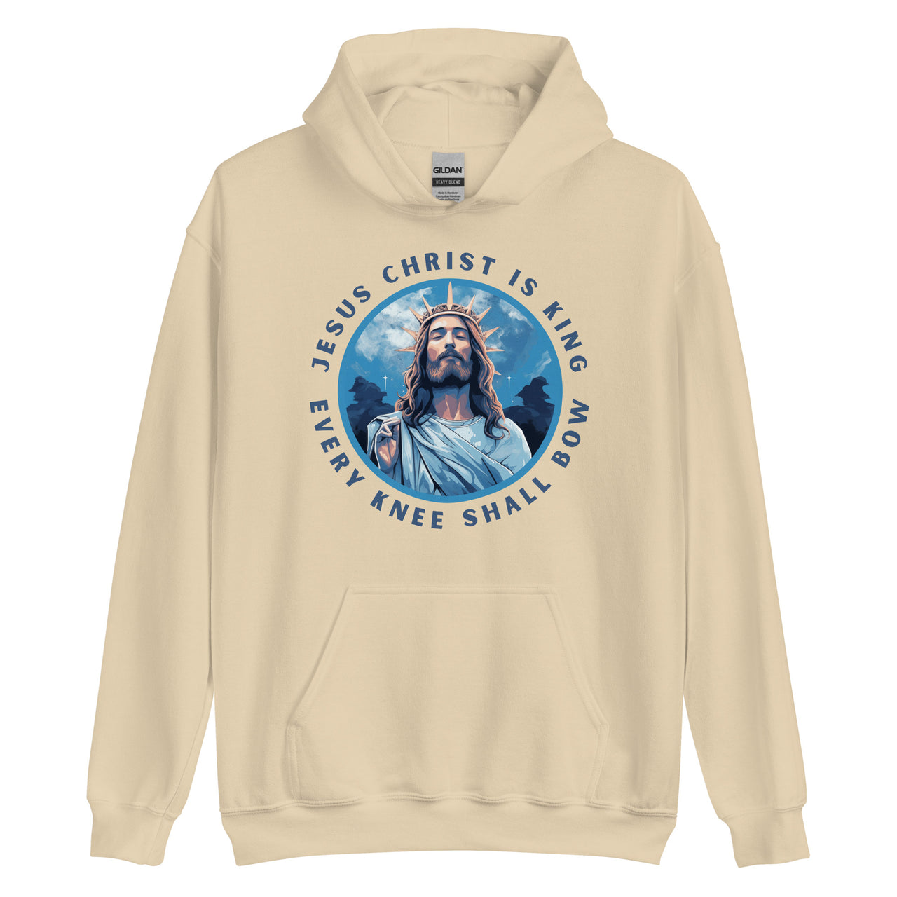 "Every Knee Shall Bow" Unisex Hoodie 1