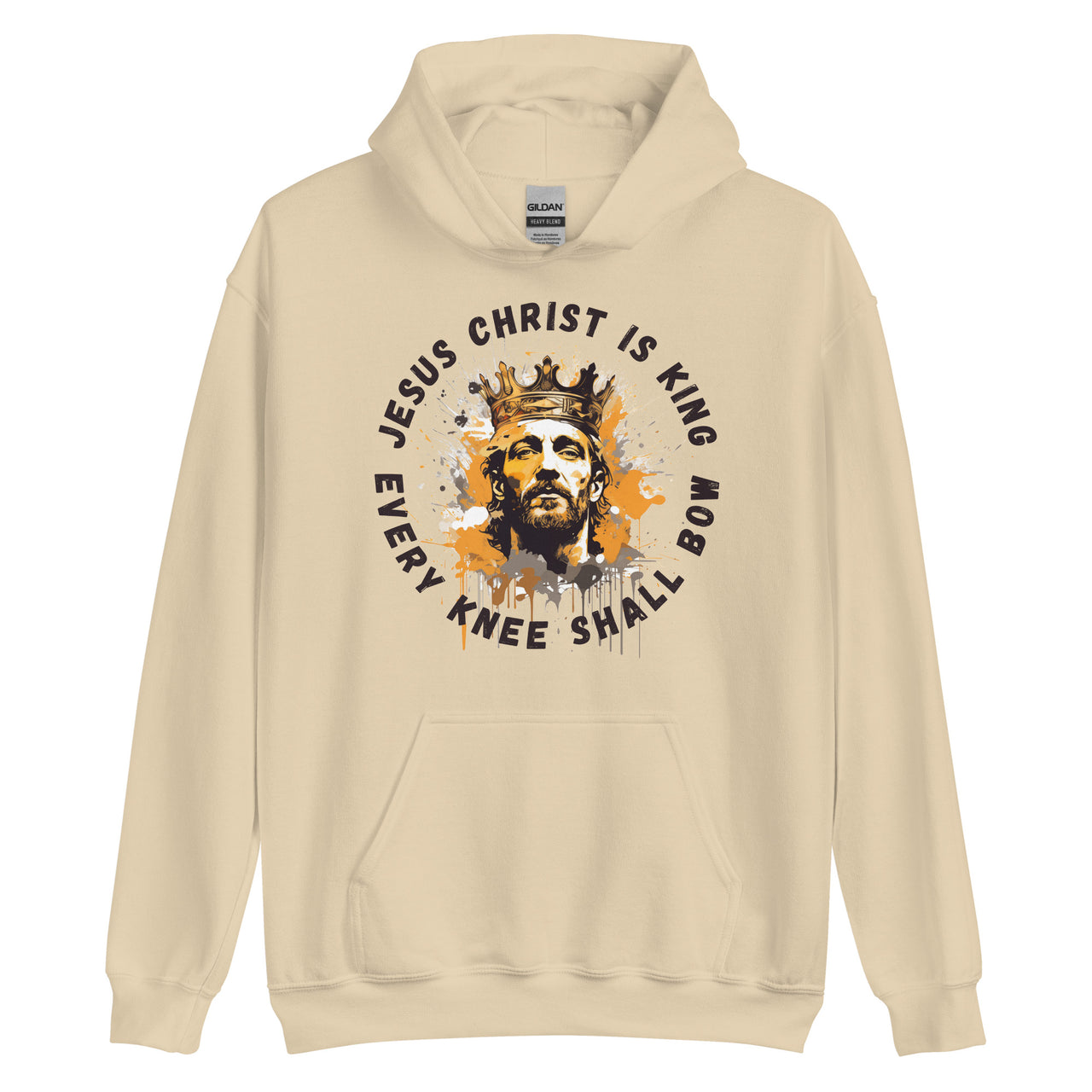 "Every Knee Shall Bow" Unisex Hoodie 4