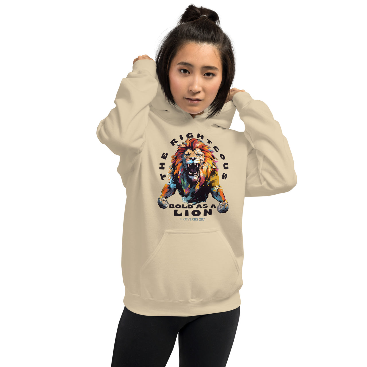 “Bold as a Lion” Unisex Hoodie 5