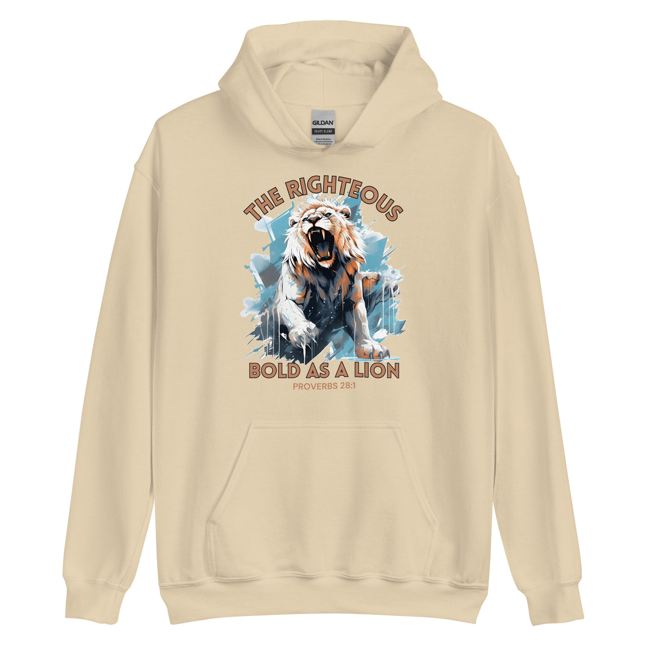“Bold as a Lion” Unisex Hoodie 4