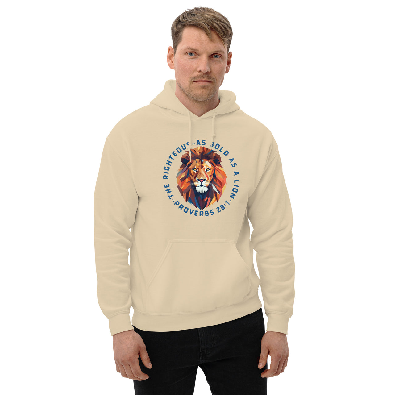 “Bold as a Lion” Unisex Hoodie 3