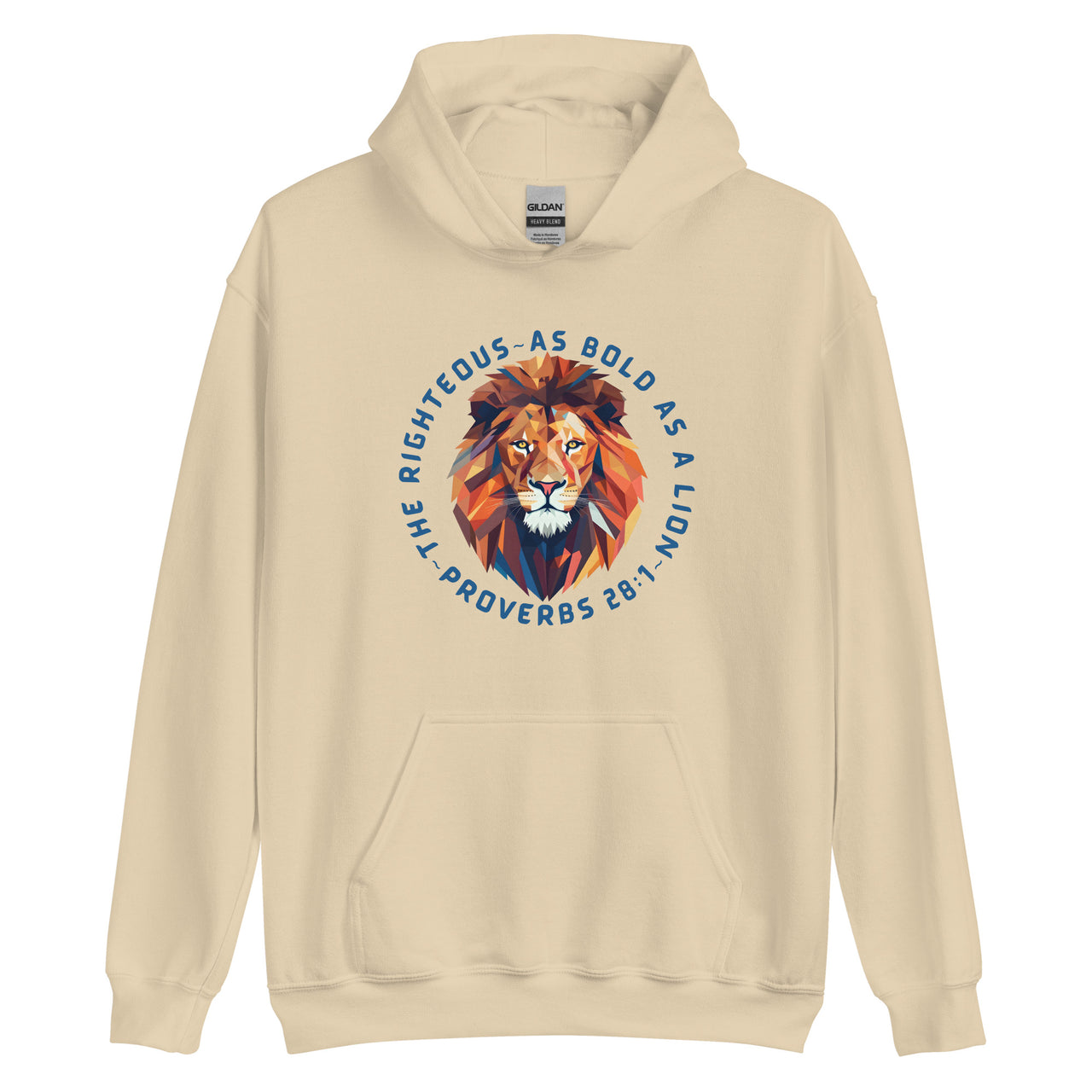“Bold as a Lion” Unisex Hoodie 3
