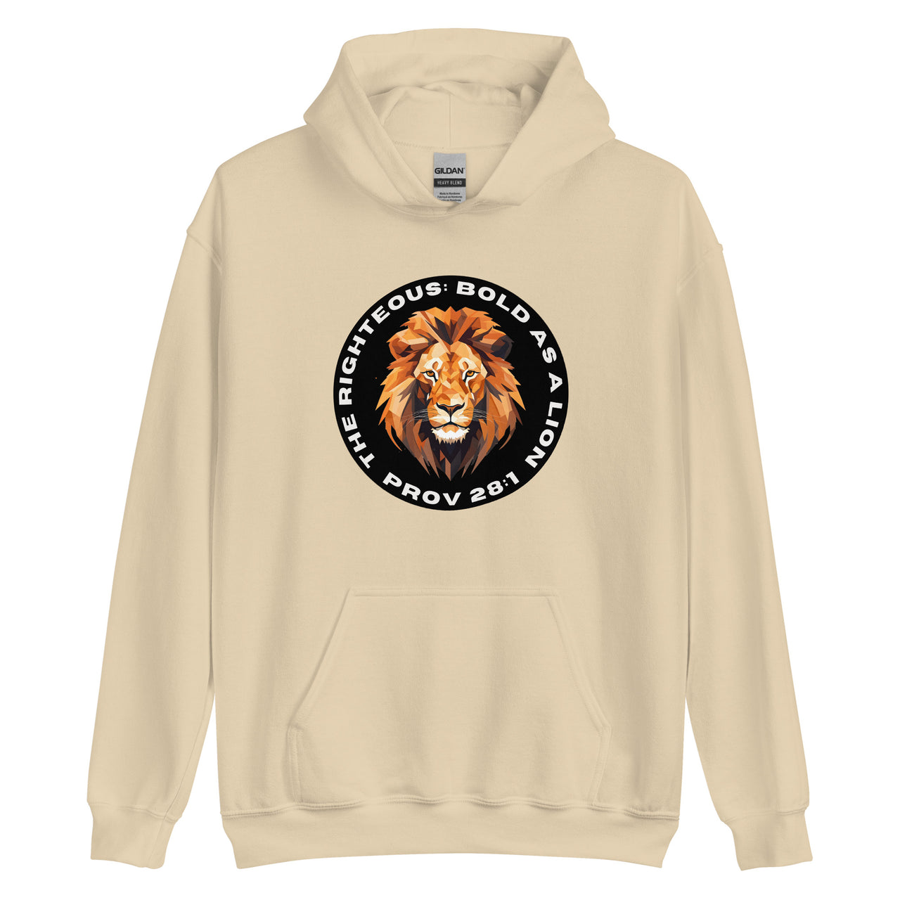 “Bold as a Lion” Unisex Hoodie 2