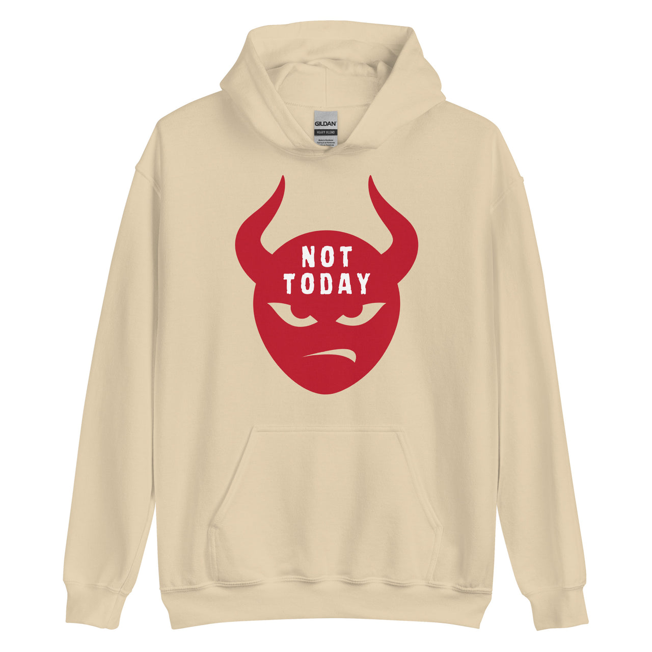 "Not Today Satan" Unisex Hoodie 2