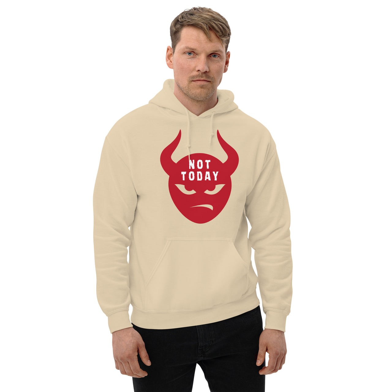 "Not Today Satan" Unisex Hoodie 2