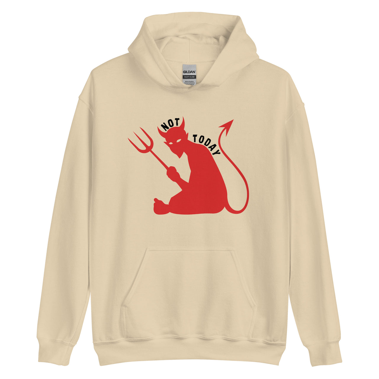 "Not Today Satan" Unisex Hoodie 10