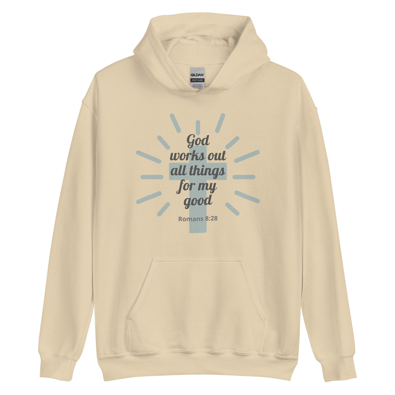 "All Things for my Good" Unisex Hoodie 3