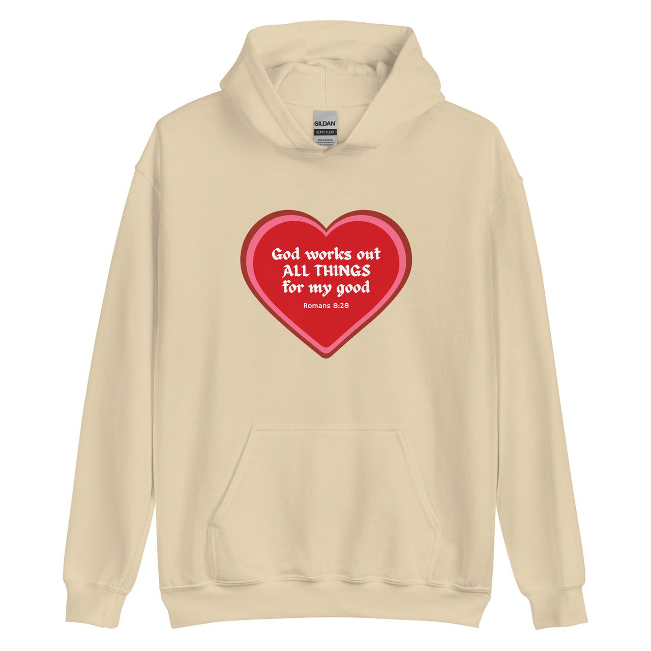 "All Things for my Good" Unisex Hoodie 4