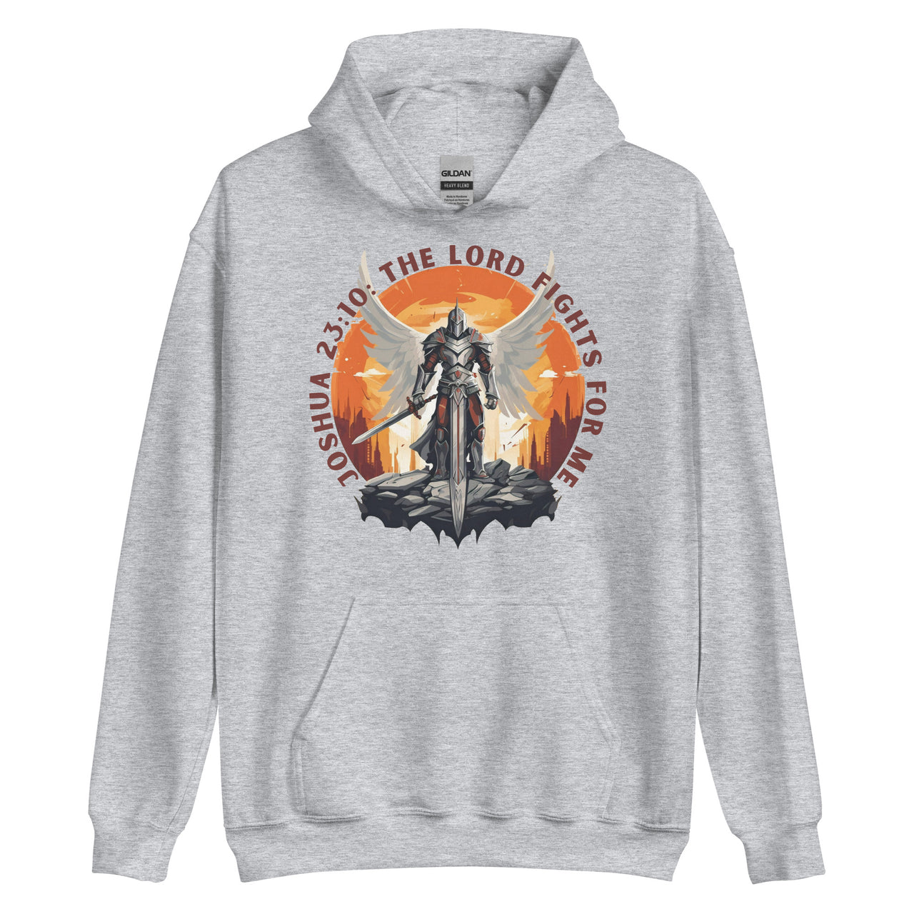 “The Lord Fights for Me” Unisex Hoodie 2