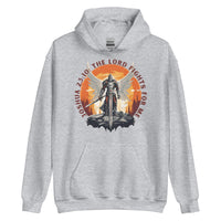 Thumbnail for “The Lord Fights for Me” Unisex Hoodie 2