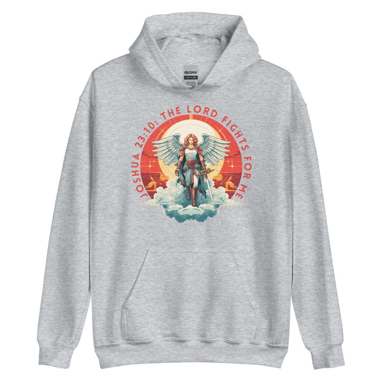 “The Lord Fights for Me” Unisex Hoodie 3
